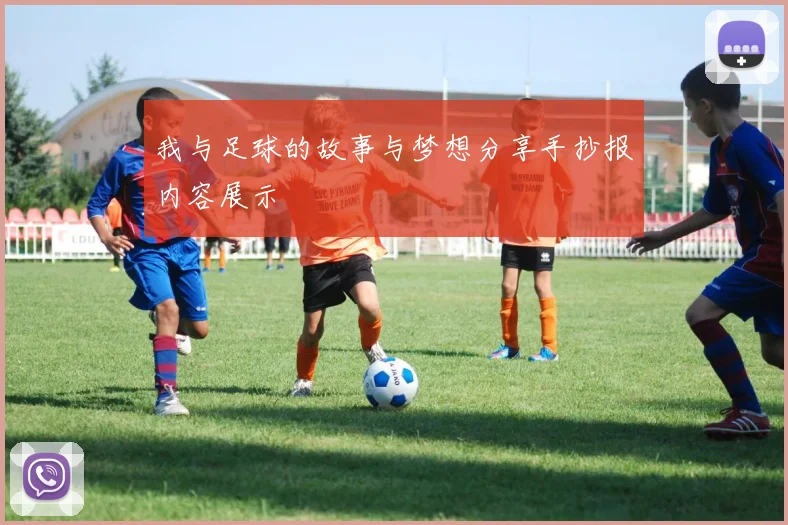 我与足球的故事与梦想分享手抄报内容展示